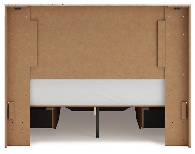 Lawroy Panel Storage Bed - Theo's Factory Direct Mattress & Furniture (Columbus, OH)