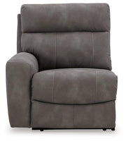 Next-Gen DuraPella Power Reclining Sectional Loveseat - Theo's Factory Direct Mattress & Furniture (Columbus, OH)