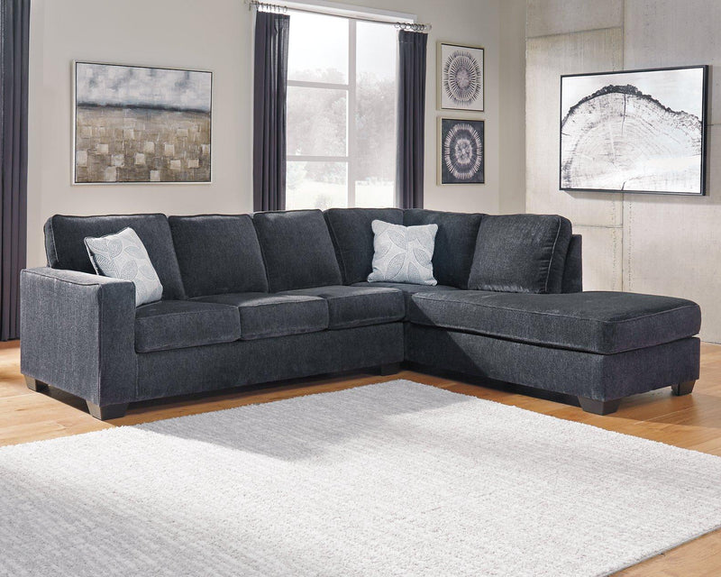 Altari Sectional with Chaise - Theo's Factory Direct Mattress & Furniture (Columbus, OH)