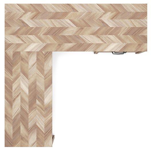 Battelle 60" Home Office Desk with Return - Theo's Factory Direct Mattress & Furniture (Columbus, OH)