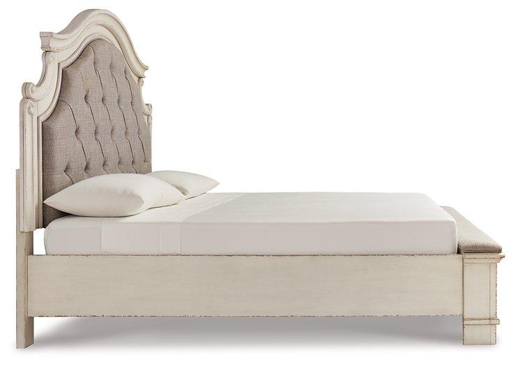 Realyn Upholstered Bed - Theo's Factory Direct Mattress & Furniture (Columbus, OH)