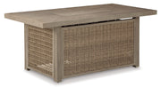 Beachcroft Outdoor Sofa, Lounge Chairs and Fire Pit - Theo's Factory Direct Mattress & Furniture (Columbus, OH)