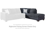 Altari Sleeper Sectional with Chaise - Theo's Factory Direct Mattress & Furniture (Columbus, OH)