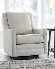 Kambria Swivel Glider Accent Chair - Theo's Factory Direct Mattress & Furniture (Columbus, OH)