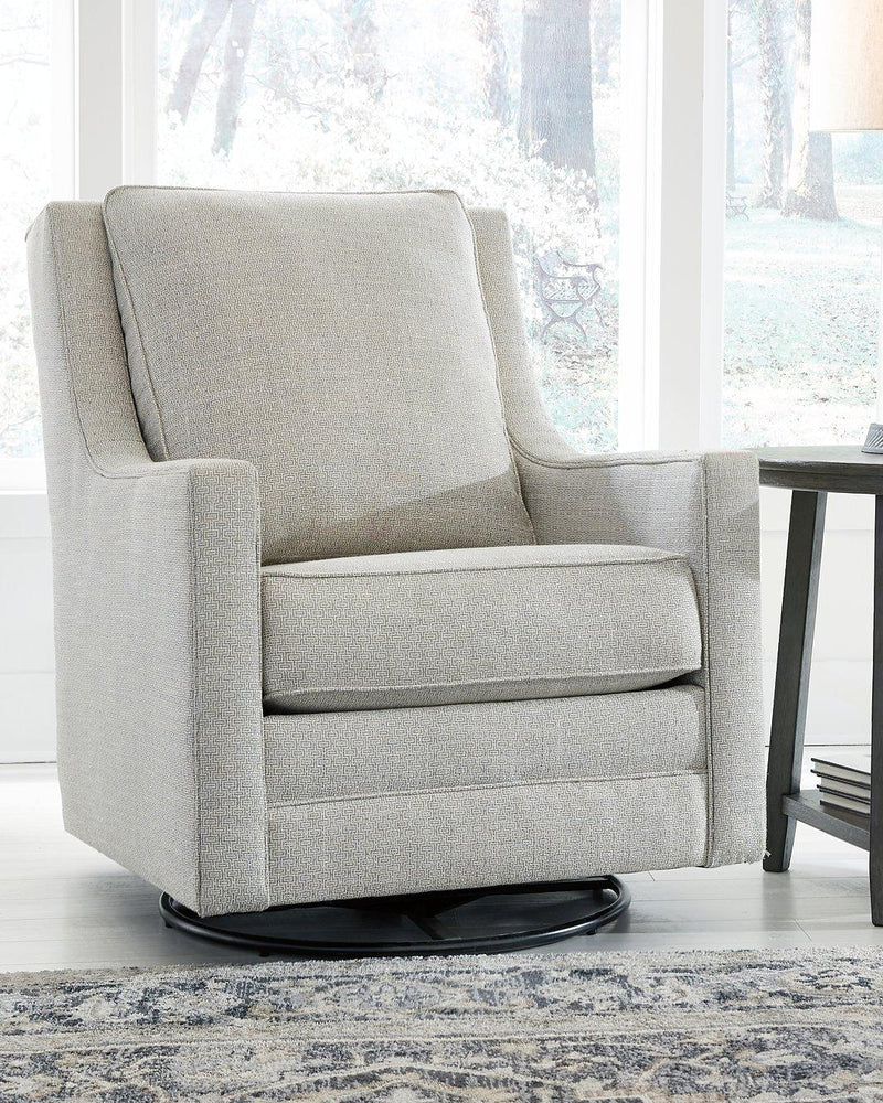 Kambria Swivel Glider Accent Chair - Theo's Factory Direct Mattress & Furniture (Columbus, OH)
