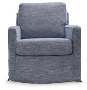 Nenana Next-Gen Nuvella Swivel Glider Accent Chair - Theo's Factory Direct Mattress & Furniture (Columbus, OH)