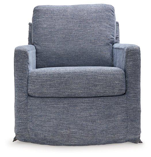 Nenana Next-Gen Nuvella Swivel Glider Accent Chair - Theo's Factory Direct Mattress & Furniture (Columbus, OH)