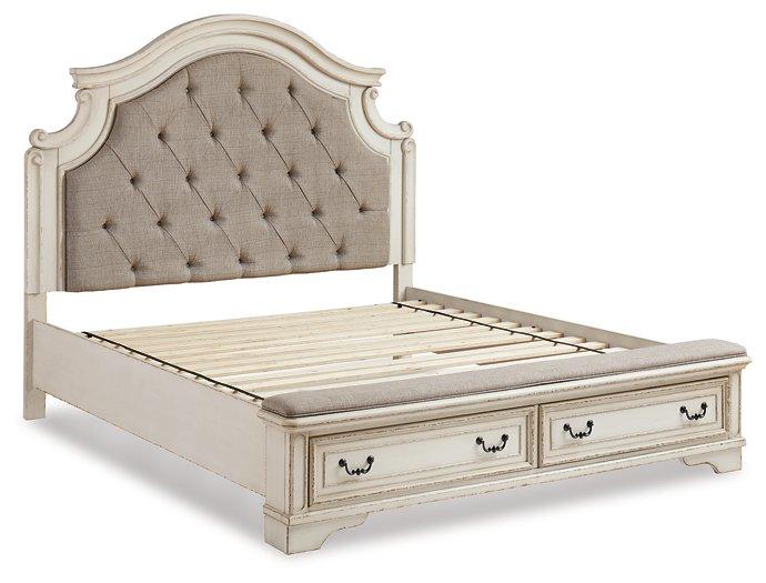 Realyn Upholstered Bed - Theo's Factory Direct Mattress & Furniture (Columbus, OH)
