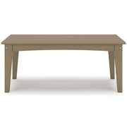 Hyland wave Outdoor Coffee Table - Theo's Factory Direct Mattress & Furniture (Columbus, OH)