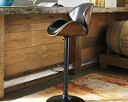 Bellatier Adjustable Height Bar Stool - Theo's Factory Direct Mattress & Furniture (Columbus, OH)