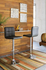 Bellatier Adjustable Height Bar Stool - Theo's Factory Direct Mattress & Furniture (Columbus, OH)