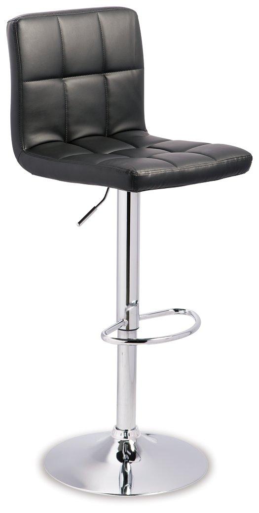 Bellatier Adjustable Height Bar Stool - Theo's Factory Direct Mattress & Furniture (Columbus, OH)