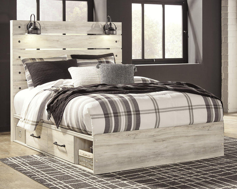Cambeck Bed with 4 Storage Drawers - Theo's Factory Direct Mattress & Furniture (Columbus, OH)