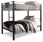 Dinsmore Bunk Bed with Ladder - Theo's Factory Direct Mattress & Furniture (Columbus, OH)