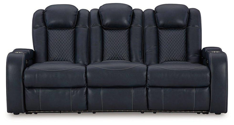 Fyne-Dyme Power Reclining Sofa - Theo's Factory Direct Mattress & Furniture (Columbus, OH)
