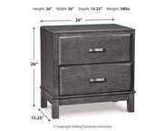 Caitbrook Nightstand - Theo's Factory Direct Mattress & Furniture (Columbus, OH)