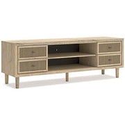 Cielden 72" TV Stand with Electric Fireplace - Theo's Factory Direct Mattress & Furniture (Columbus, OH)