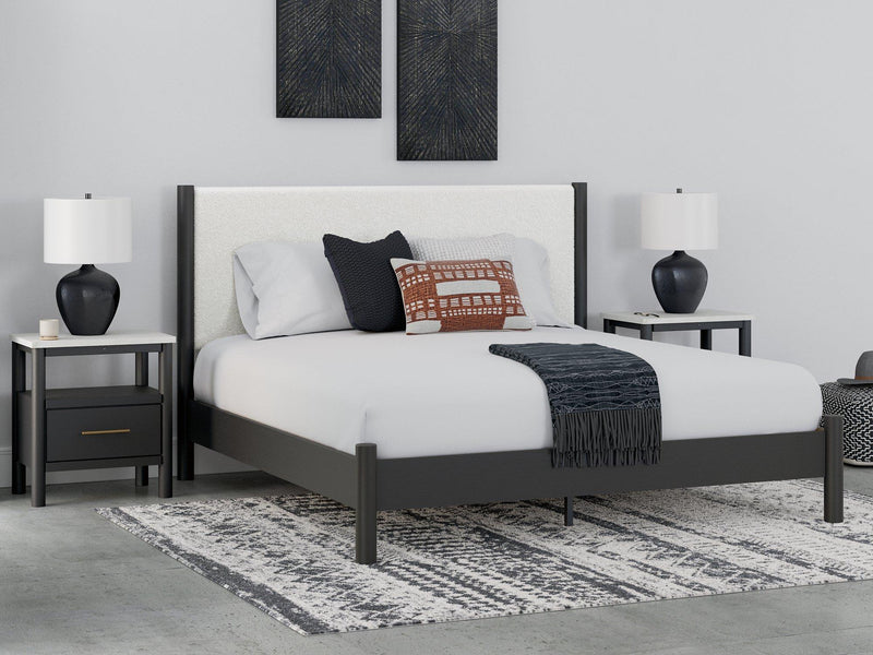 Cadmori Upholstered Bed - Theo's Factory Direct Mattress & Furniture (Columbus, OH)