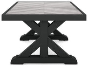 Beachcroft Outdoor Coffee Table - Theo's Factory Direct Mattress & Furniture (Columbus, OH)