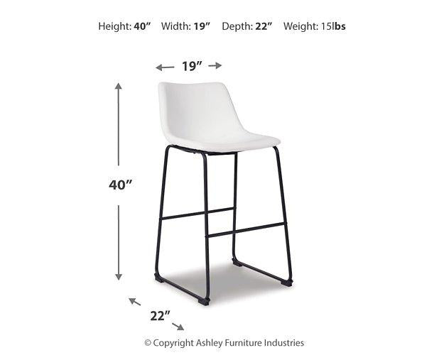 Centiar Pub Height Bar Stool - Theo's Factory Direct Mattress & Furniture (Columbus, OH)