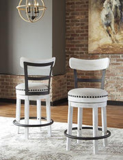 Valebeck Counter Height Bar Stool - Theo's Factory Direct Mattress & Furniture (Columbus, OH)