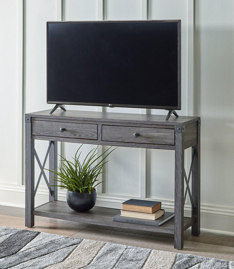 Freedan Sofa/Console Table - Theo's Factory Direct Mattress & Furniture (Columbus, OH)