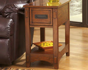 Breegin Chairside End Table - Theo's Factory Direct Mattress & Furniture (Columbus, OH)