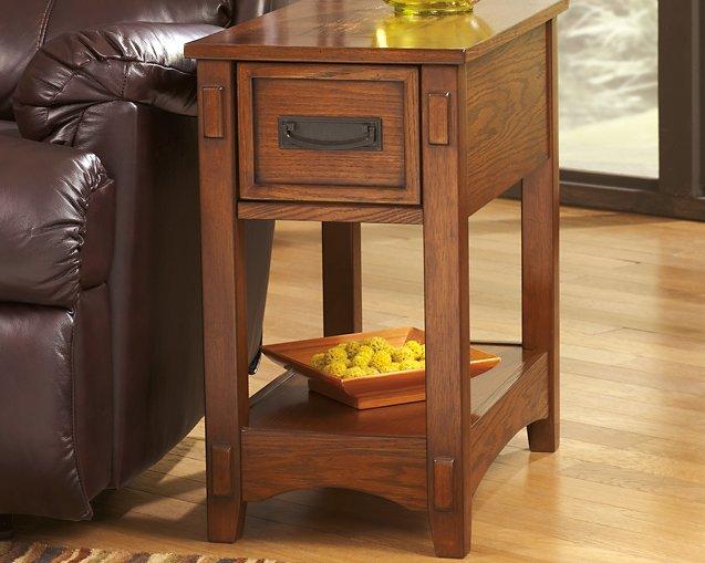 Breegin Chairside End Table - Theo's Factory Direct Mattress & Furniture (Columbus, OH)