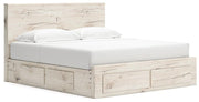 Lawroy Panel Storage Bed - Theo's Factory Direct Mattress & Furniture (Columbus, OH)