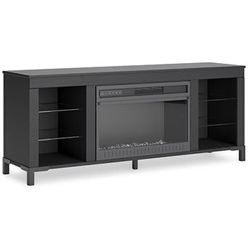 Cayberry Entertainment Center with Electric Fireplace - Theo's Factory Direct Mattress & Furniture (Columbus, OH)