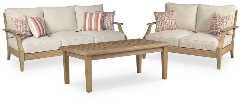Clare View Outdoor Seating Set - Theo's Factory Direct Mattress & Furniture (Columbus, OH)