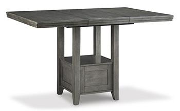 Hallanden Counter Height Dining Extension Table - Theo's Factory Direct Mattress & Furniture (Columbus, OH)