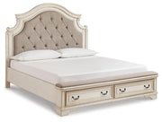 Realyn Upholstered Bed - Theo's Factory Direct Mattress & Furniture (Columbus, OH)