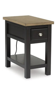 Drazmine Chairside End Table - Theo's Factory Direct Mattress & Furniture (Columbus, OH)