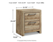 Hyanna Nightstand - Theo's Factory Direct Mattress & Furniture (Columbus, OH)