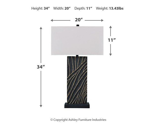 Bartlen Lamp Set - Theo's Factory Direct Mattress & Furniture (Columbus, OH)