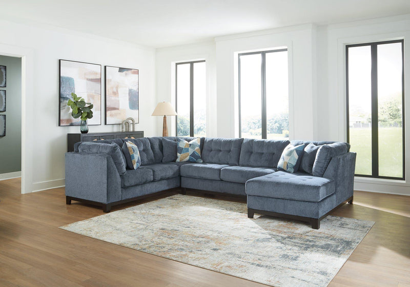Maxon Place Sectional with Chaise - Theo's Factory Direct Mattress & Furniture (Columbus, OH)