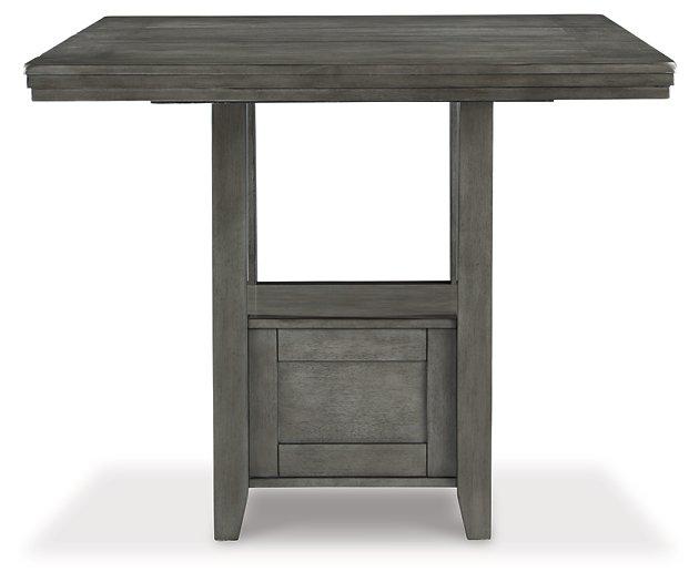 Hallanden Counter Height Dining Extension Table - Theo's Factory Direct Mattress & Furniture (Columbus, OH)