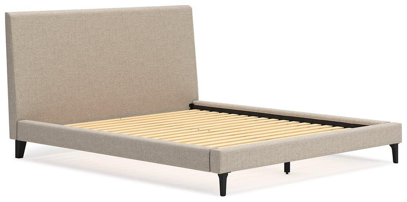 Cielden Upholstered Bed with Roll Slats - Theo's Factory Direct Mattress & Furniture (Columbus, OH)