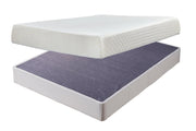 10 Inch Chime Memory Foam Mattress Set - Theo's Factory Direct Mattress & Furniture (Columbus, OH)