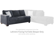 Altari Sleeper Sectional with Chaise - Theo's Factory Direct Mattress & Furniture (Columbus, OH)