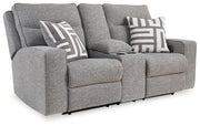 Biscoe Power Reclining Loveseat - Theo's Factory Direct Mattress & Furniture (Columbus, OH)