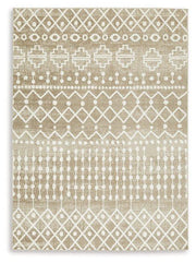 Bunchly 4'11" x 7'2" Washable Rug - Theo's Factory Direct Mattress & Furniture (Columbus, OH)