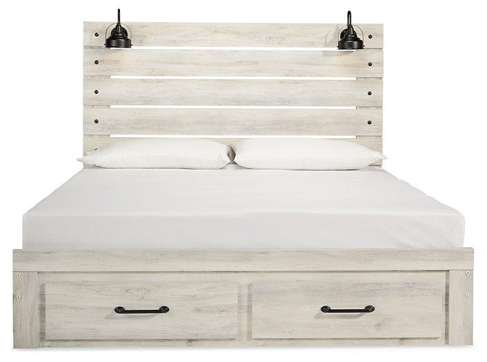 Cambeck Bed with 2 Storage Drawers - Theo's Factory Direct Mattress & Furniture (Columbus, OH)