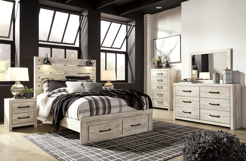 Cambeck Bed with 2 Storage Drawers - Theo's Factory Direct Mattress & Furniture (Columbus, OH)