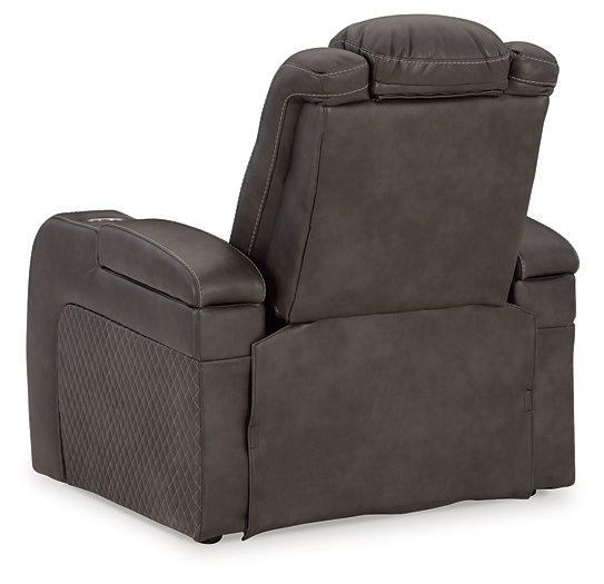 Fyne-Dyme Power Recliner - Theo's Factory Direct Mattress & Furniture (Columbus, OH)