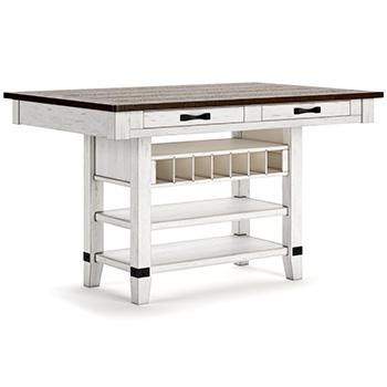 Valebeck Counter Height Dining Table - Theo's Factory Direct Mattress & Furniture (Columbus, OH)