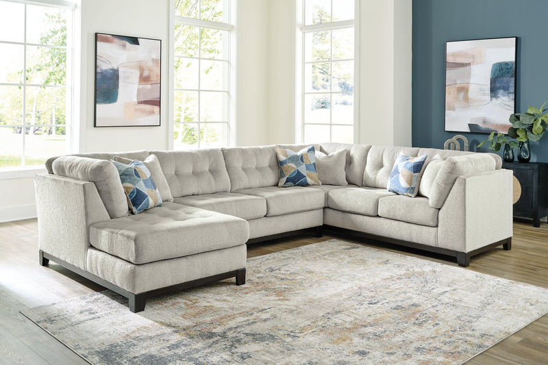 Maxon Place Sectional with Chaise - Theo's Factory Direct Mattress & Furniture (Columbus, OH)