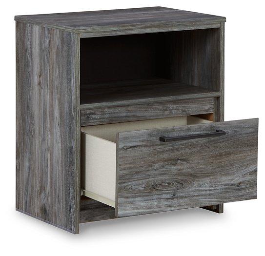 Baystorm Nightstand - Theo's Factory Direct Mattress & Furniture (Columbus, OH)