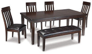 Haddigan Dining Set - Theo's Factory Direct Mattress & Furniture (Columbus, OH)